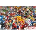 thumbnail image 4 of Marvel Comics - The Marvel Lineup 2023 Wall Poster with Push Pins, 22.375" x 34", 4 of 4