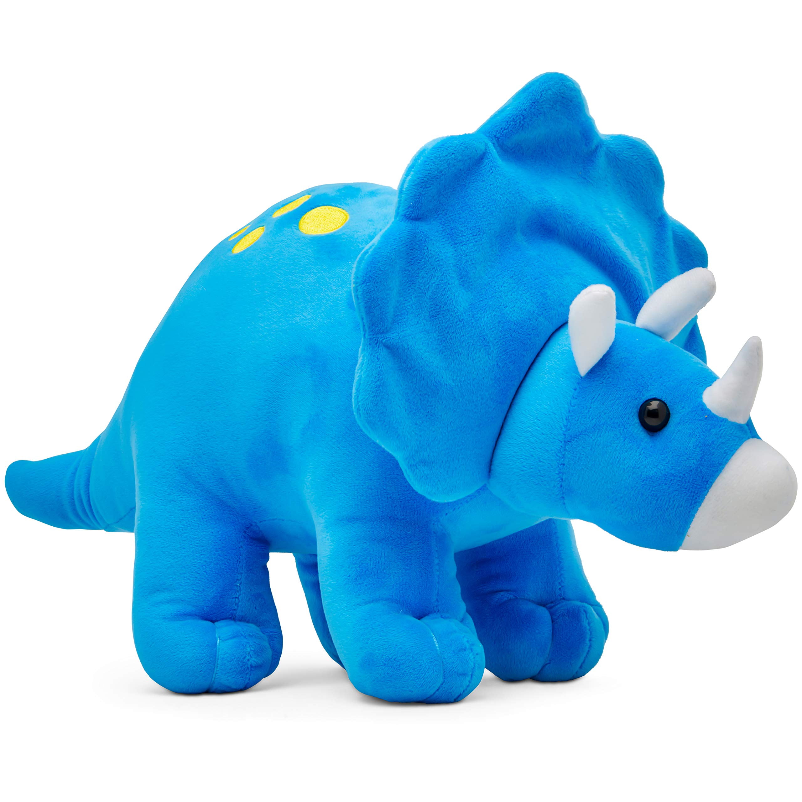 ToySource Blue Tripp The Triceratops Dinosaur 16.5 Plush Collectible Toy Blue 16.5