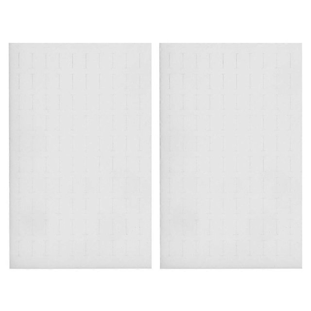 Sponge Pad for Jewelry Box Inserts Ring Display Mat White 28.00X18.00X1.20CM Scratch-Free Storage 2Pcs