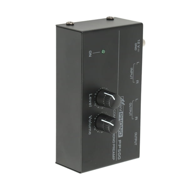 Preamp for Turntable Phonograph Preamplifier, Phono Turntable Preamp, Ultra Low Noise Independent Volume Control Phonograph Preamplifier for Record Player
