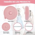 thumbnail image 4 of Cinta Métrica Retráctil Suave 60 Pulgadas Escala Doble Cara Paquete de 3 para Medición Corporal y Te, 4 of 7