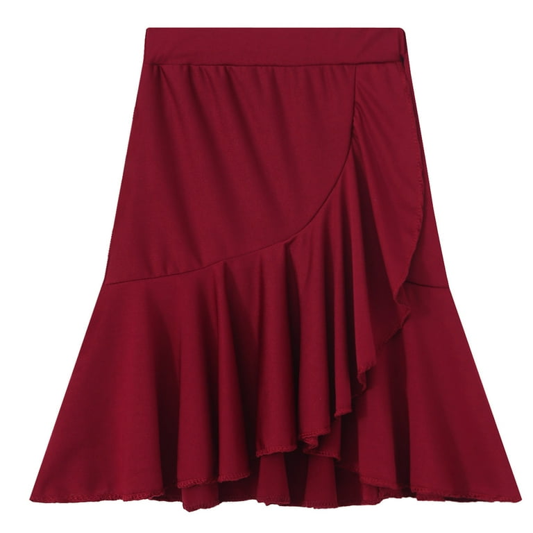 スカート DARK RED RUM band design skirt スカート DARK RED RUM band design skirt DARK RED RUM band design skirt