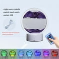 thumbnail image 6 of Night Light Three-Dimensional Sand Painting Table Lamp Moving Hourglass Decorative Ambient Lamp Living Room Bedroom Quicksand Table Lamp (15Ml) Home Decor Bedroom Lights, 6 of 6