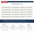 thumbnail image 3 of Odeerbi Baby Bodysuit Layette Onesie for Toddler Fall Spring Girls Boys Cute Romper 2025 Long Sleeve Button Sweatshirt Jumpsuits Brown, 3 of 9