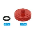 thumbnail image 3 of Camera Shutter Button, 3 Pack Soft Shutter Release Button Camera Button Carved, Red, 3 of 6