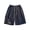 ☪357-Black, variant on Men's Solid Simple Casual Elastic Waist Back Pocket Straight Leg Opening Outdoor Sport Shorts - Versatile Bottoms