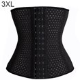 thumbnail image 1 of Faja moldeadora de cuerpo de goma con cintura transpirable y hueca para mujer, negro, 3L Methold AP001122-05, 1 of 6