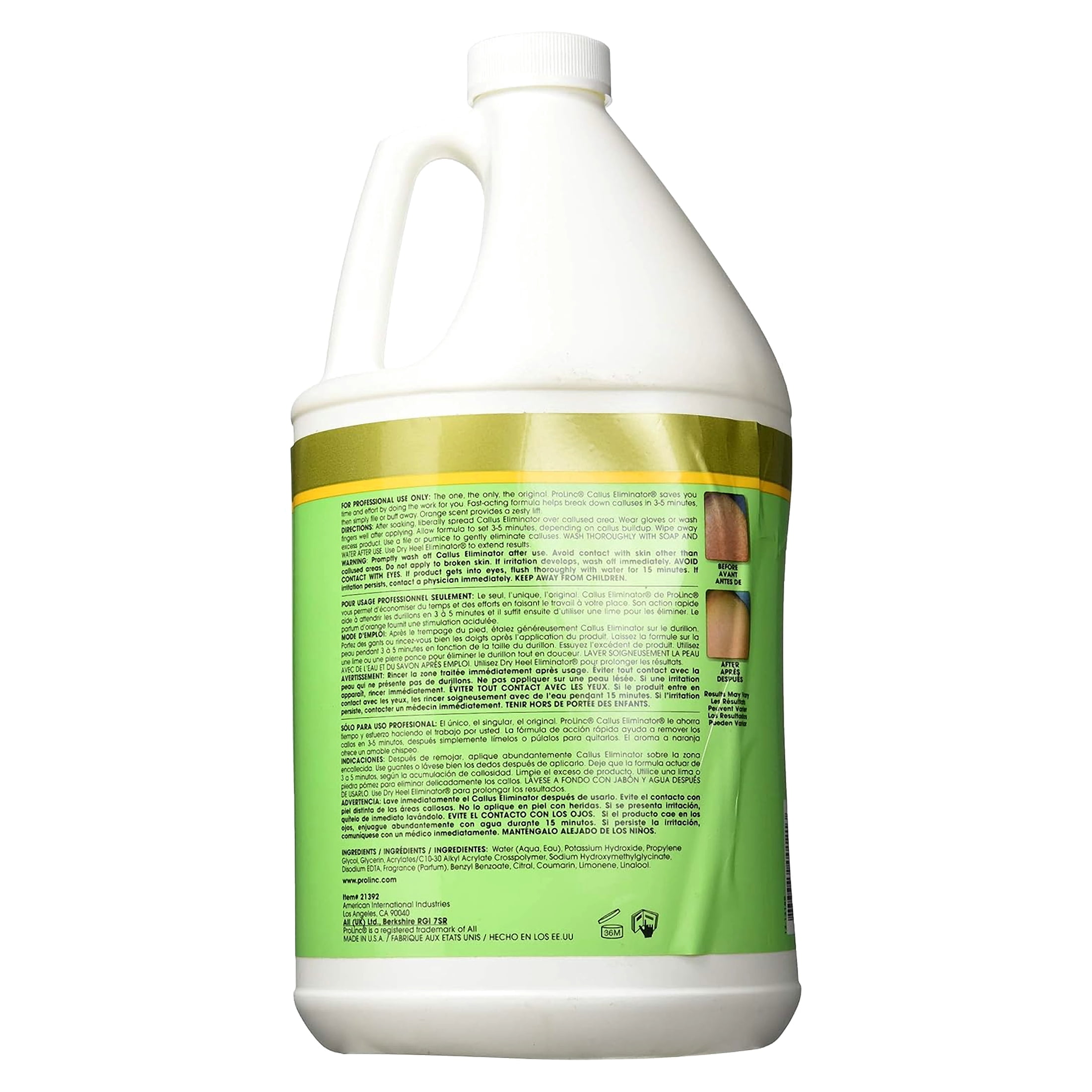 Prolinc Callus Eliminator Orange 1 gal 21392
