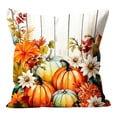 thumbnail image 3 of Halloween Sale Clearance!Fall Decorations for Home, Thanksgiving Pillow Covers Fall Pumpkin Floral Decorative Pillow Cases Throw Pillow Covers For Home Sofa Bedroom Living Room Festival, 3 of 7