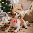 thumbnail image 5 of Collar navideño para perros con pajarita Collares para mascotas para perros pequeños, medianos y grandes, 5 of 5