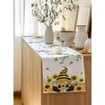 thumbnail image 5 of Table Runner 72 Inches Long for Kitchen Dining, Gnomes Sunflower Dresser Scarf Farmhouse, Dining Table Decorations for Wedding/Parties, Bees Branches Floral Farmhouse 16 x 72 In, 5 of 8