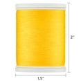 thumbnail image 6 of (3 pack) Hello Hobby Curry Yellow 102 100% Polyester All Purpose Thread, 300 Yards, 6 of 6