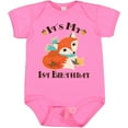 thumbnail image 3 of Inktastic 1st Birthday Woodland Fox Boys or Girls Baby Bodysuit, 3 of 5