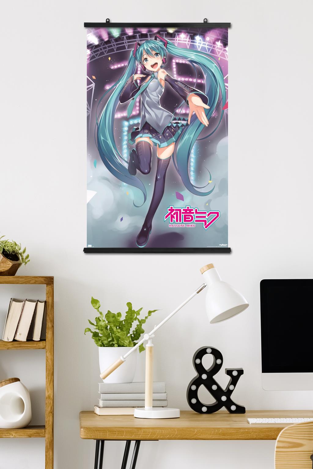 Hatsune Miku - Stage Lights Wall Poster, 22.375