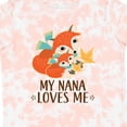 thumbnail image 4 of Inktastic My Nana Loves Me Grandchild Cute Fox Boys or Girls Toddler T-Shirt, 4 of 5