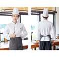 thumbnail image 4 of Chaqueta Uniforme de Chef Sunnimix Unisex Cruzado con Bolsillo Izquierdo, 4 of 8