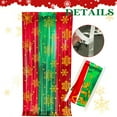 thumbnail image 4 of Christmas Party Decorations - 2 Pack Foil Fringe Curtains 3.3 X 6.6 ft Snowflake Tinsel Streamers Photo Backdrop for New Year Christmas, Ugly Sweater Party Decor, 4 of 6