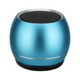 thumbnail image 2 of Nkmbld Wireless Speakers with Bluetooth Mini Metal Bluetooth Speaker Subwoofer Outdoor Portable Bluetooth Speaker, HIFI Sound Quality, Intelligent Noise Reduction, Father's Day Gifts, Blue, 2 of 6