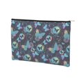 thumbnail image 3 of Sigee Blue Butterfly for Multipurpose Zipper Pouch Paper Reusable Cosmetic bag for Purse Water Resistant Gift, 3 of 8