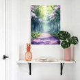 thumbnail image 4 of Canvas Wall Art Forest Canvas Art Print Flowers Pictures Wall Decor for Living Room Bedroom Artwork Decorations Stretched Framed Ready to Hang 8"x10", 4 of 9