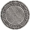 thumbnail image 1 of Safavieh Adirondack Collection ADR110B Ivory and Silver VintageRound Area Rug (6' Diameter), 1 of 3