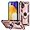 Rose Gold, variant on for Galaxy A13 4G Case, Samsung A13 4G Case with HD Screen Protector, Military-Grade Ring Holder Kickstand Car Mount 15ft Drop Tested Shockproof Cover Phone Case for Samsung Galaxy A13 4G, Black