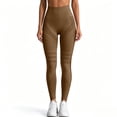 thumbnail image 5 of Mnuaqn Anti Cellulite Compression 3D Leggings for Women with Resistance Bands Butt Lifting Tummy Control Gym Yoga Pants Coffee for Size S, 5 of 6