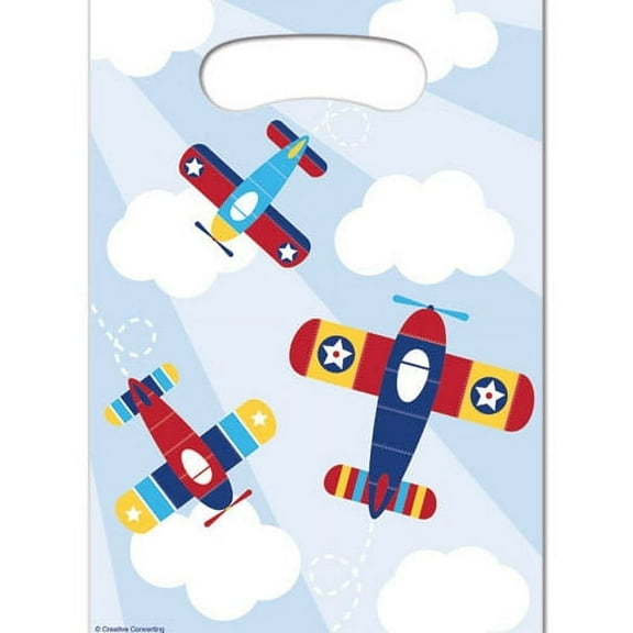 1st Birthday 'Little Flyer' Favor Bags (8ct)