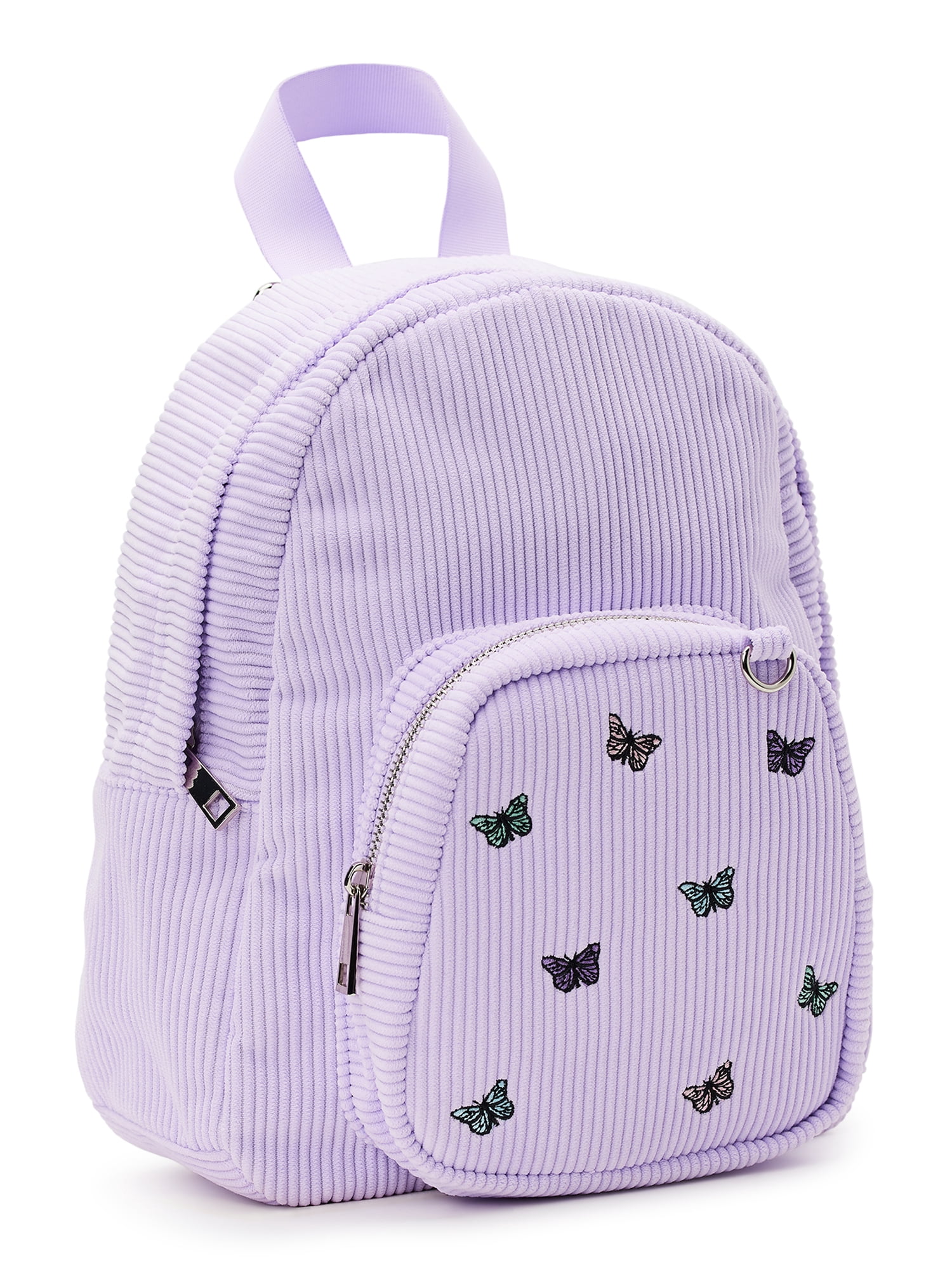 Kipling Black Backpack with embroidered purple butterfly Kipling Has Released a Tinker Bell Collection and It main image 3