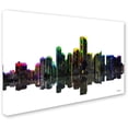 thumbnail image 2 of Trademark Fine Art "Jersey City New Jersey Skyline 2" Canvas Art by Marlene Watson, 2 of 3