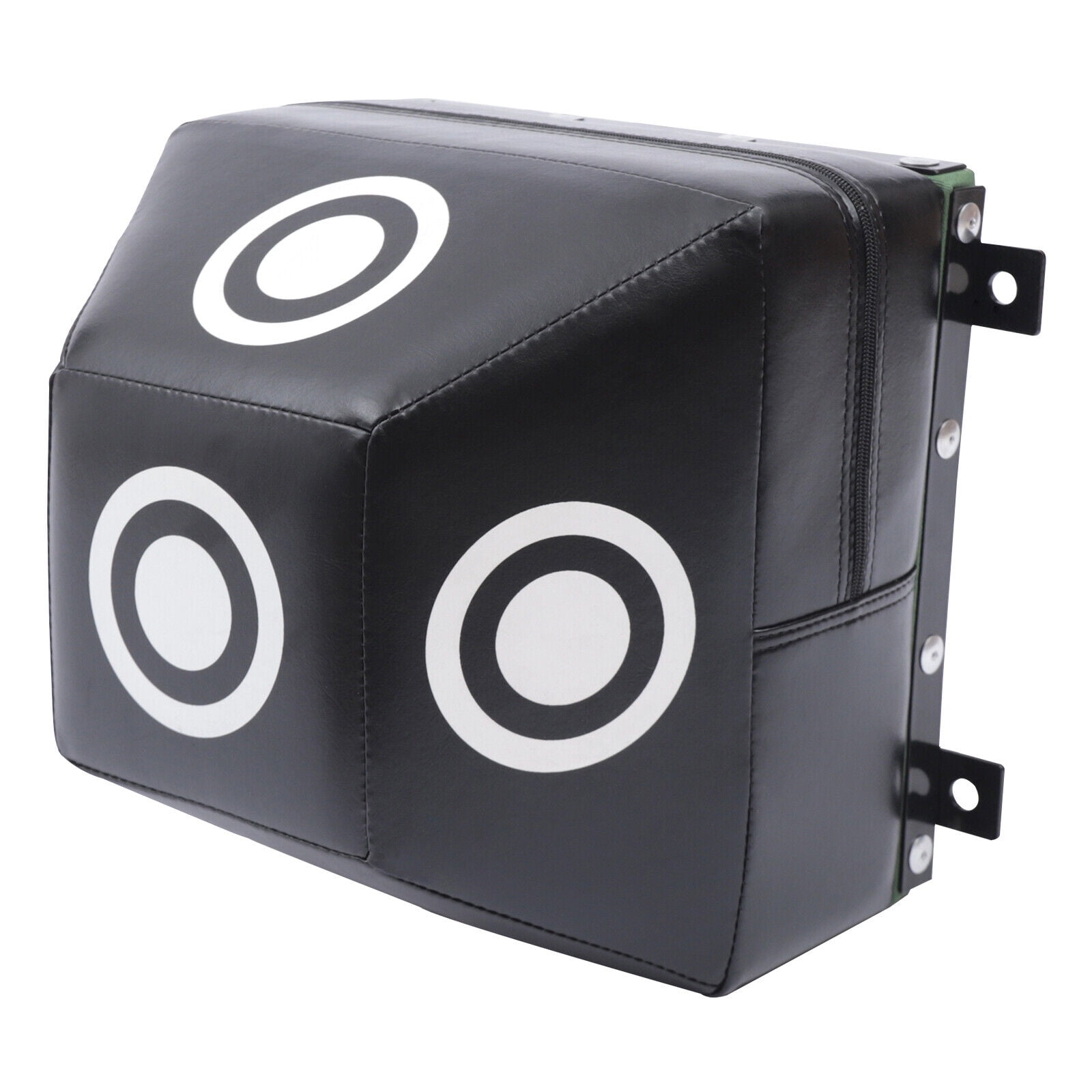 Denest Wall Mounted Uppercut Heavy Punching Bag, Black & White