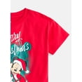 thumbnail image 2 of Mickey & Friends Toddler Boys Holiday Graphic Crewneck Tee with Short Sleeves, Sizes 12M-5T, 2 of 3