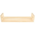thumbnail image 2 of OULII  3Set Wooden Wall Mounted Floating Shelf Easy to Install Modern Simple Storage Rack, 2 of 8