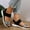 Black, variant on Cameland Summer Ladies Shoes Platform Wedge Heel Open Toe Sandals Casual Women's Sandals