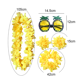 thumbnail image 2 of Pulsera de tiara hawaiana para mujer, guirnalda, boda, vacaciones, verano, playa, orgía, fiesta Adepaton CPB-DE-LYY1020-4, 2 of 5