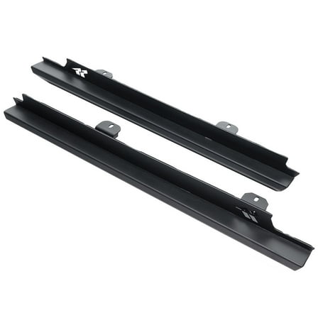 Rugged Ridge by RealTruck XHD Rock Sliders for Wrangler JL 2-Door | Satin Black | 11504.33 | Compatible with 2018-2024 Jeep Wrangler JL 2-Door