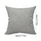 thumbnail image 3 of Almohada De Tela Cojín de lino gris de 45 x 45 cm para sofá con inserto para sala de estar, dormitorio, decoración exterior (1 unidad) JASKFLY, 3 of 9