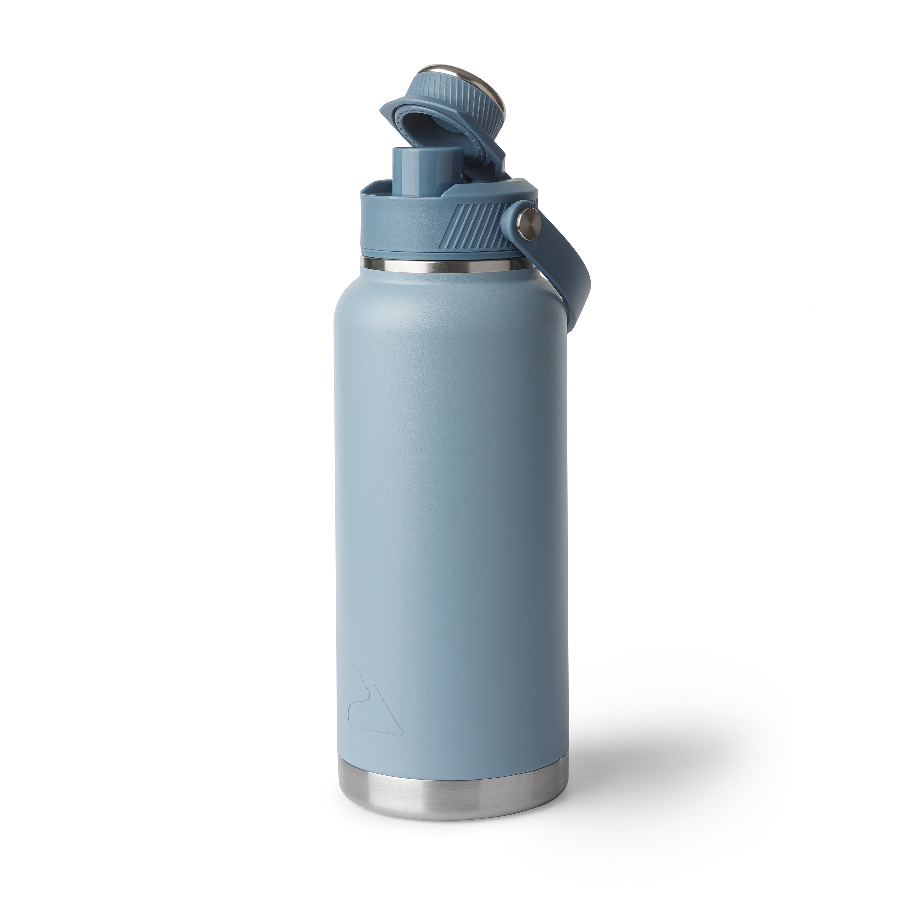 Ozark Trail 32 oz Stainless Steel Insulated Chug Water Bottle, Light Blue
