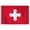 2x3 ft Nylon Flag, variant on AGAS Swtizerland Flag 4x6 inch - 11" Plastic Pole 100% Polyester Stitched Edges CH Swiss Mini Flag on a Stick