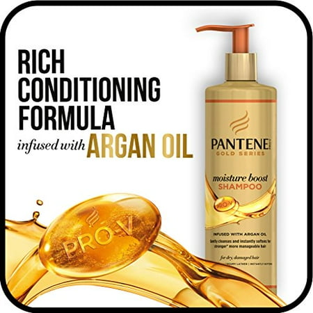 shampoo pantene pro series gold african american hair ounce moisture fluid ethnic boost curly care