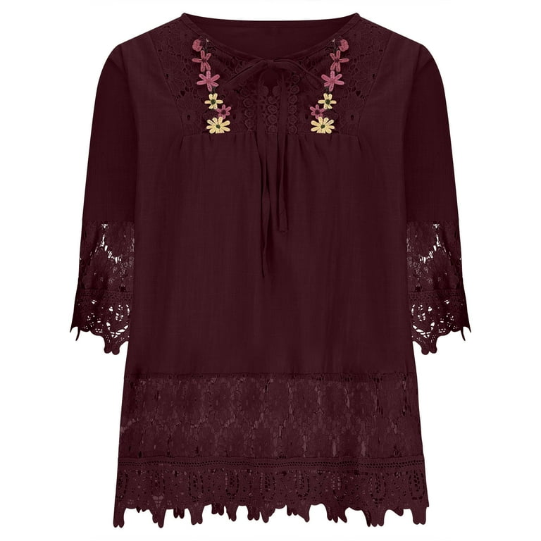 3/4 sleeve Bell sleeve Print V neck Bandage Cardigan Blouses 3/4 sleeve Bell sleeve Print V neck Bandage Cardigan Blouses