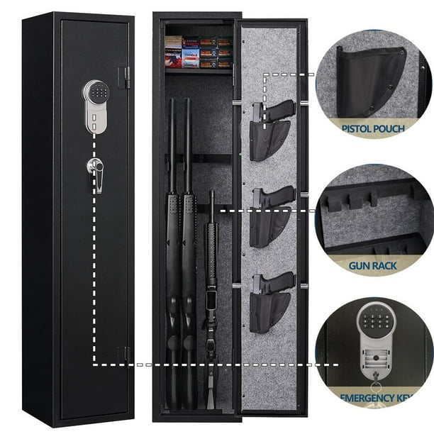 Gun Safes for Home Rifle and Pistols Electronic Gun Security