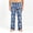 Denim Blue, variant on Mens Lounge Pants, Funny Breakfast Bacon Egg Pattern Mens Pajama Pants, Soft Skin Friendly All Season Mens Sleep