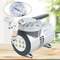 Oilless Diaphragm Vacuum Pump 1450/1700r.p.m Lab Oil Free Mute,Small Oil-Free HVAC Vacuum Pump