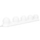 thumbnail image 1 of Bombilla Para Espejo De Tocador, 10 Niveles De Brillo 50000 Horas Fácil De Instalar 5 Luces LED Para Espejo De Tocador Pantalla Suave Para PC 5 Bombillas Regulables Para Salones, 1 of 7
