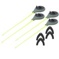 thumbnail image 4 of Accesorios de pesca, 4 juegos de mini caña de pescar en hielo portátil, caña de pescar en hielo Oudoor, características de vanguardia, 4 of 8