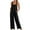 Black 121, variant on Henpk Jumpsuits For Women Dressy Plus Size Clearance Summer Womens Jumpsuits And Rompers Womens Fashion Summer Solid Casual Camis Pocket Sleeveless Suspender Jumpsuit Orange L