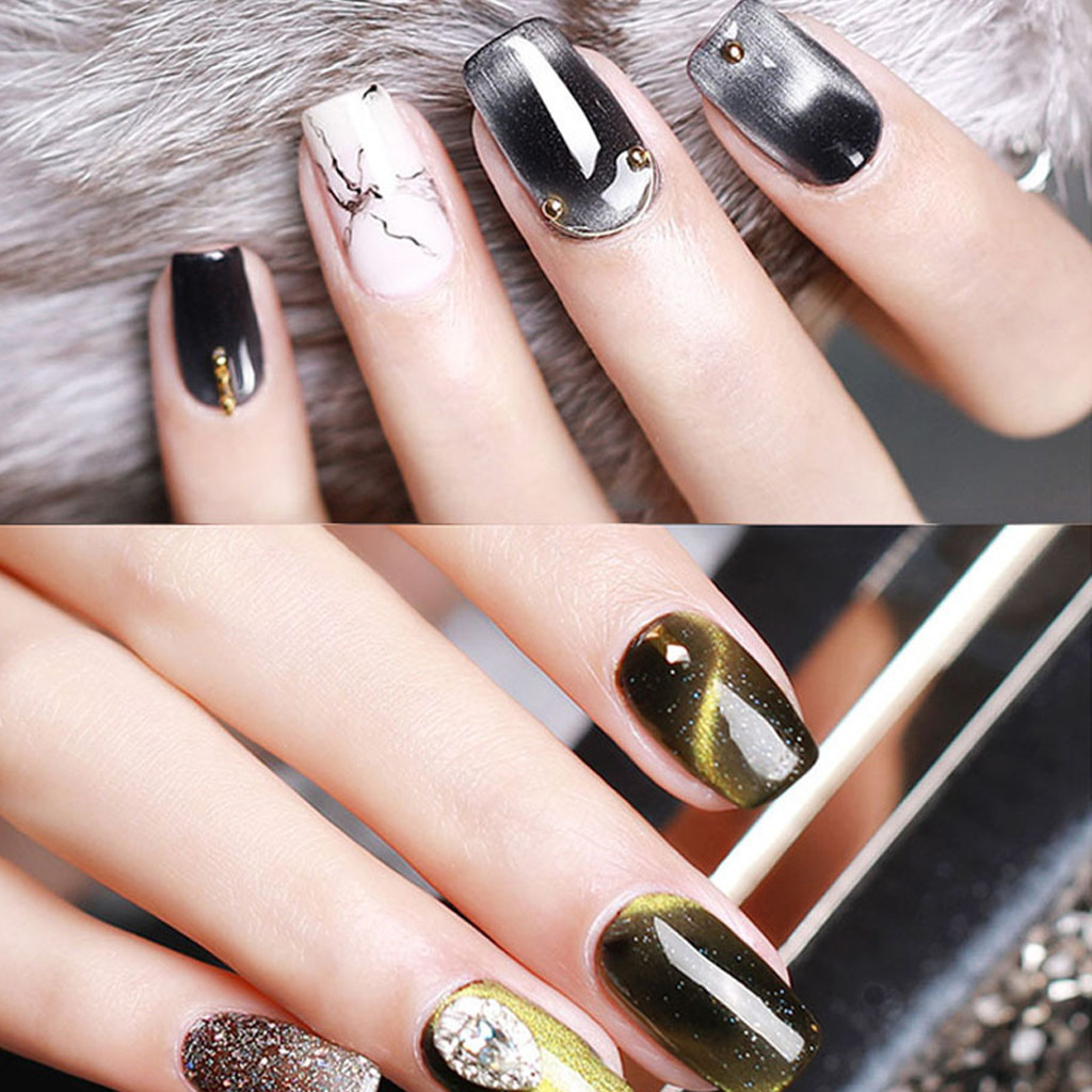 Western Nail Stickers Nail Decal Nail Factory Products Eye Rhinestones Color Acrylic Impress Nails Short Nail Embellishments Nail Stick on Nail Sticky Tabs Nail Med French Tip Nail Stickers Nail