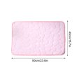 thumbnail image 3 of Xihbxyly Venta y Oferta Alfombrias de espuma viscoelástica y relieve de terciopelo coral para suelo, para baño, para hogar, absorbentes para la puerta del baño, 3 of 6