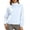 Light Blue, variant on 2026 New Women's Lightweight Athletic Jacket Sun Protection Full Zip Long Sleeve Shirts Workout Track Jackets with Pocket(Light Blue,S)